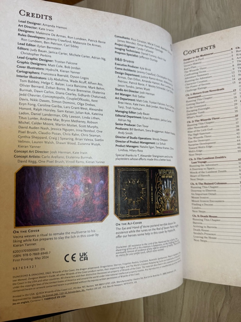 Dungeons & Dragons Vecna Eve of Ruin - Alternate Hardcover Design! - Picture 6 of 16